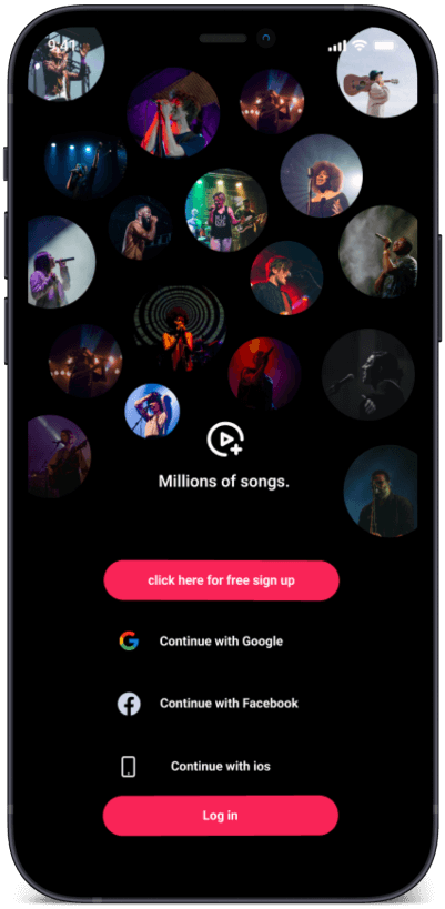 online music player app